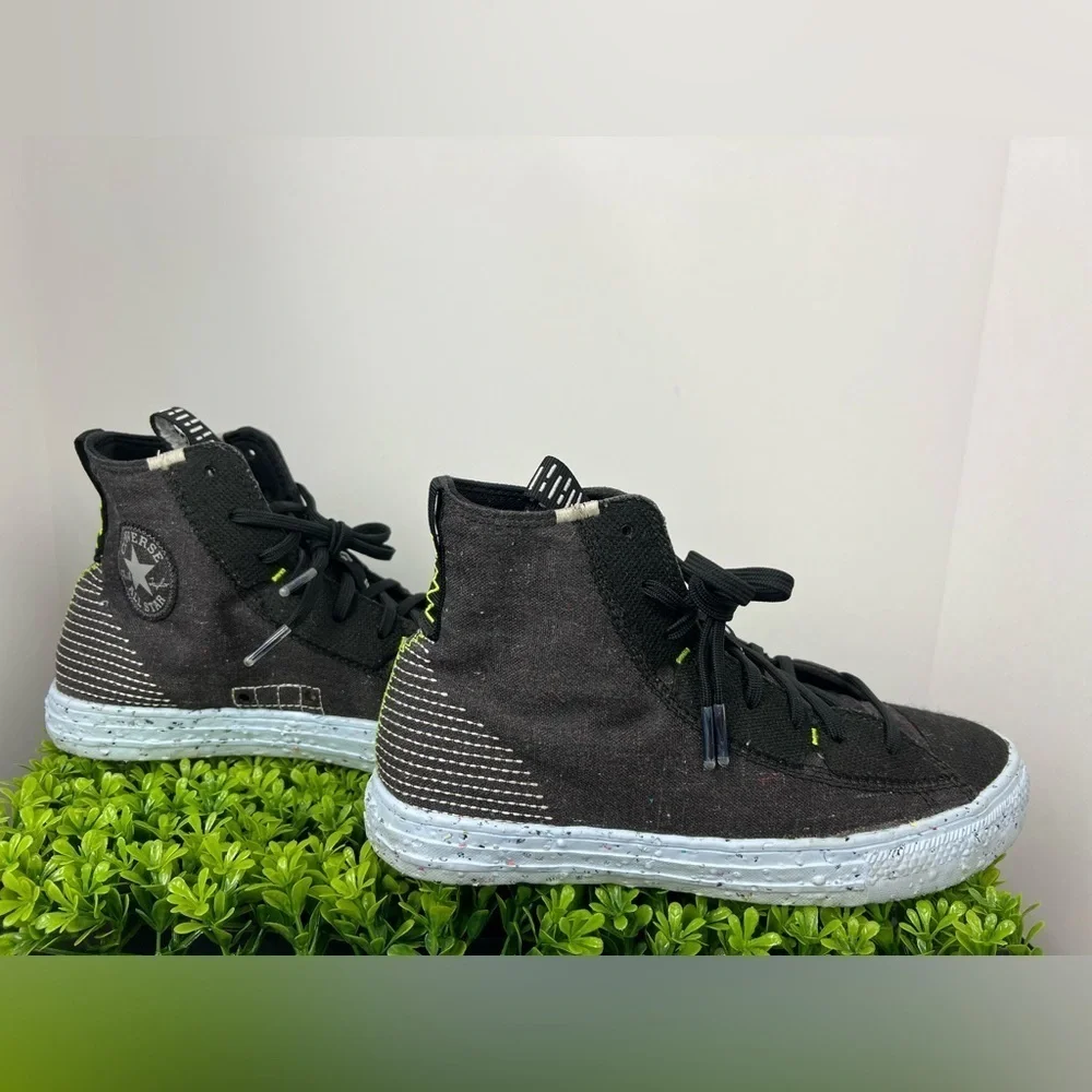 Converse Chuck Taylor All Star Crater Hi Black Sz Mens 7.5 /Wmn 9.5